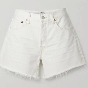 Citizens of humanity marlow raw hem denim shorts